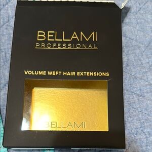 2 packs Bellami Volume Weft Human Hair Extensions white blonde #80